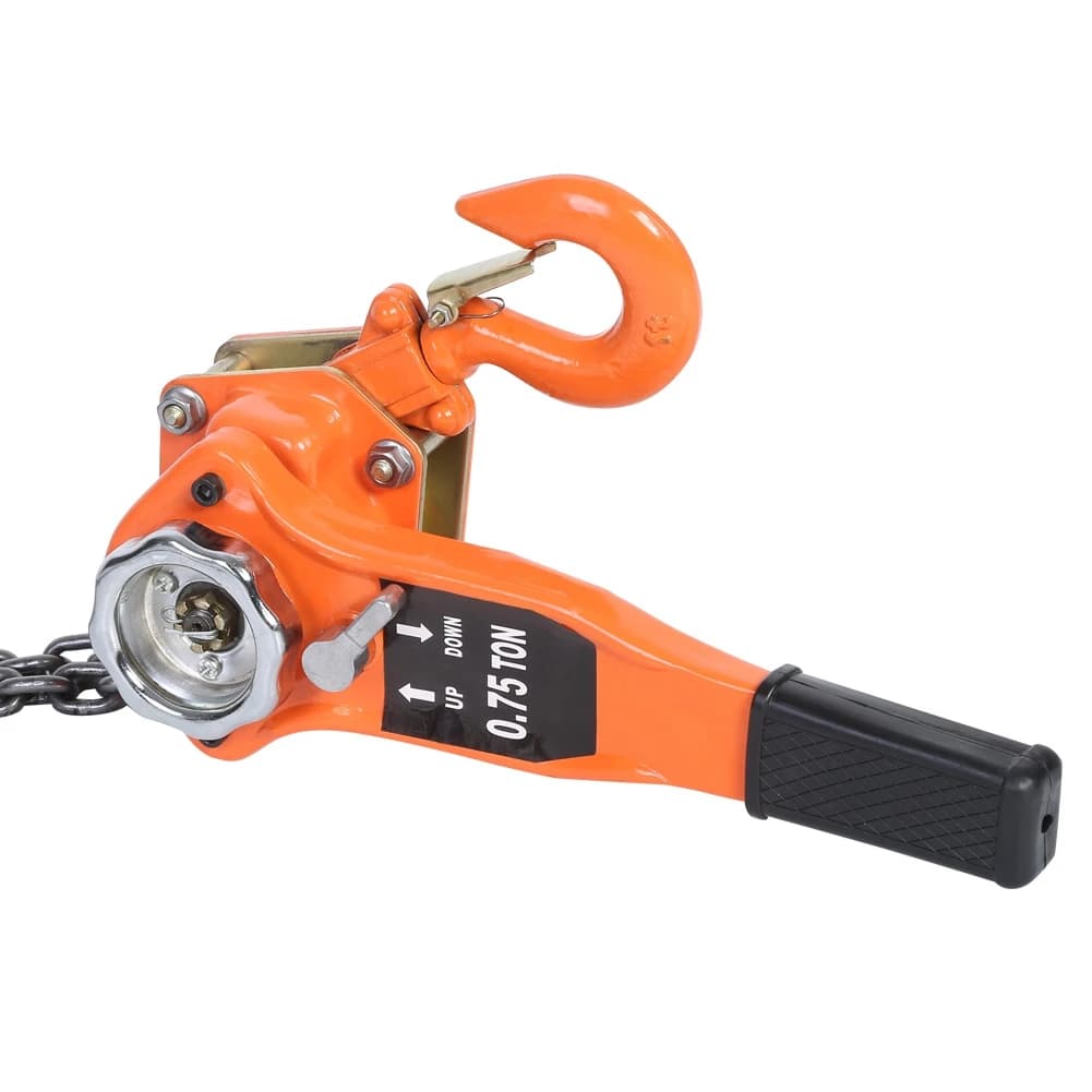 0.75-Ton Lever Hoist | 3-Meter Heavy-Duty Lifting Chain | Industrial Ratchet Pulley Block - Thumbnail 5
