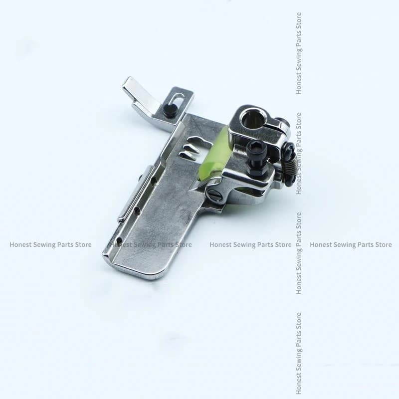 Sewing Machine Presser Foot | Edge Wrapping Roller & Rubber Wheel | 3-Needle 5-Thread Tension - Thumbnail 5