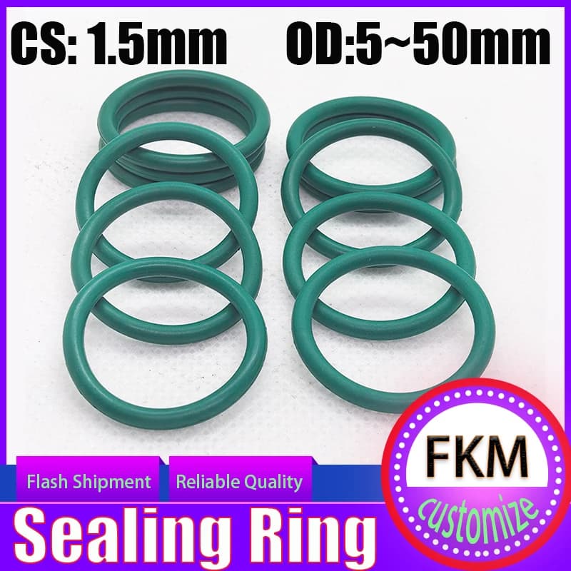 FKM O-Ring Seals | Extreme Environment & Shock Resistant | 5mm to 50mm OD - Thumbnail 2