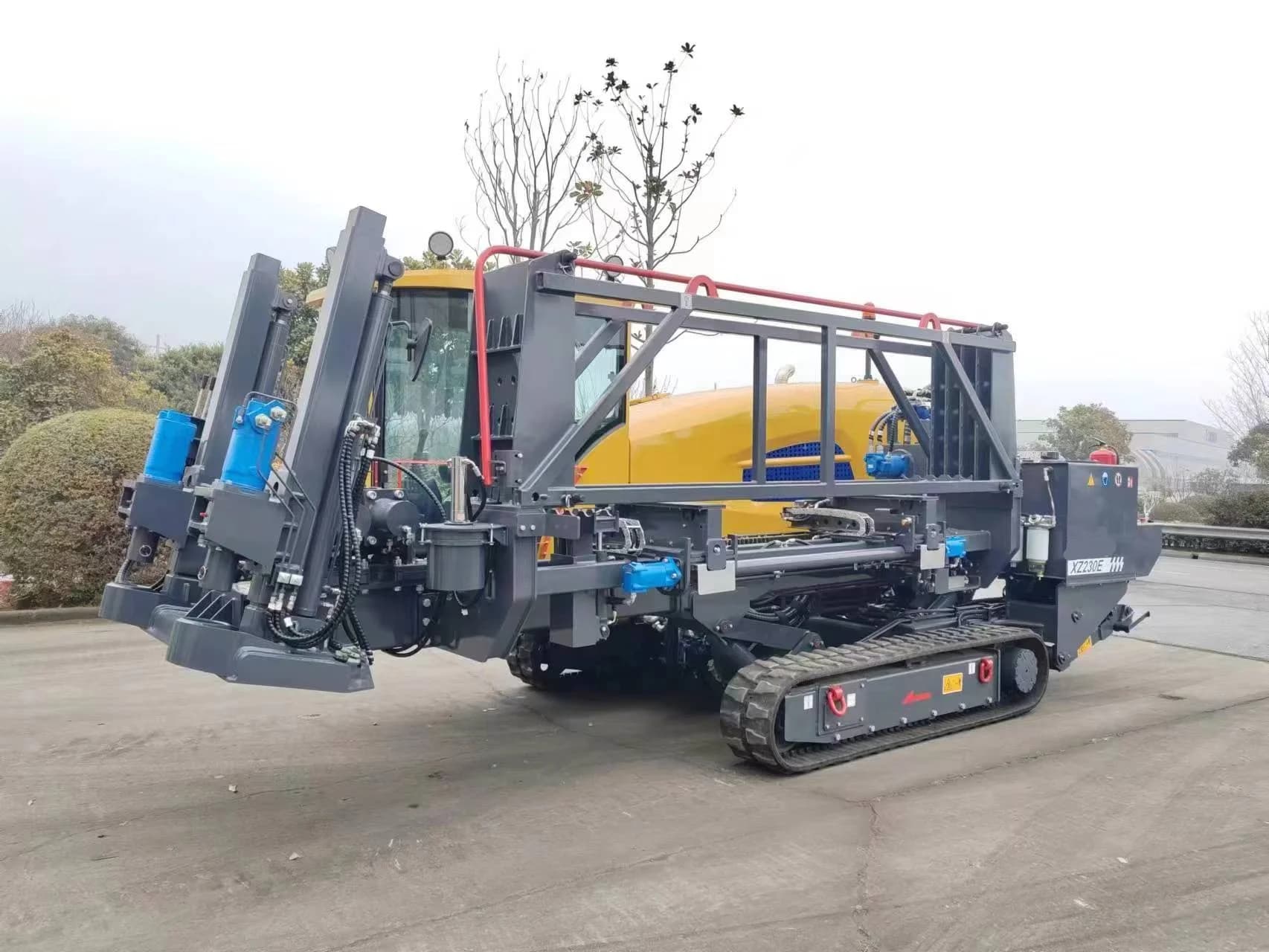 High-Torque 25T Directional Drilling Rig | Professional Pipe Jacking & Cable Pulling System - Thumbnail 3