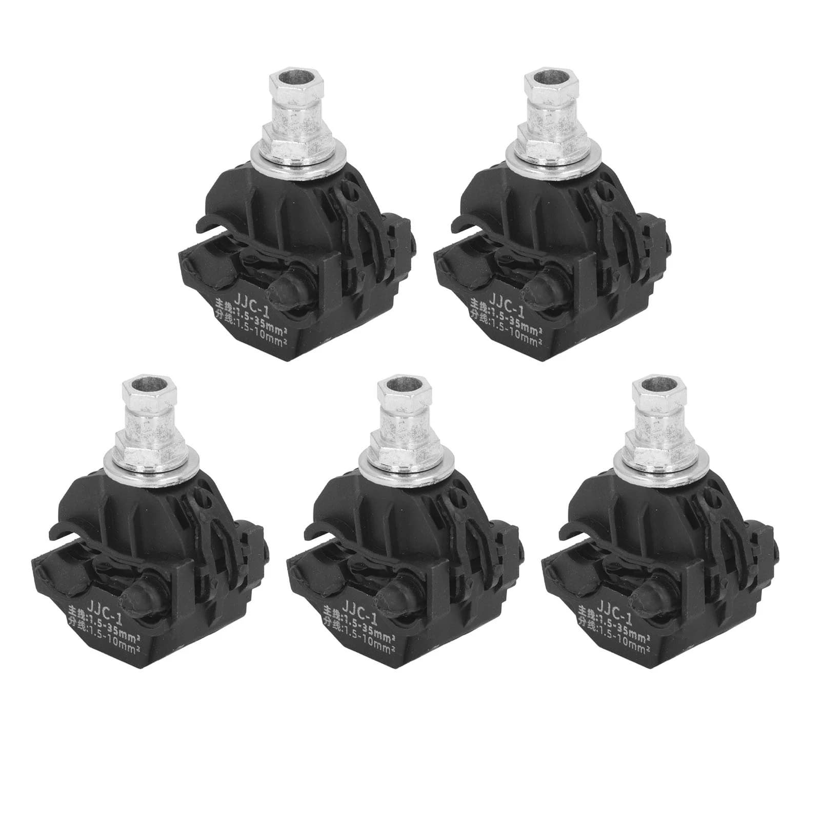 Insulation Piercing Connectors | 5-Pack | 1KV High/Low Voltage Cable Splitters - Thumbnail 5