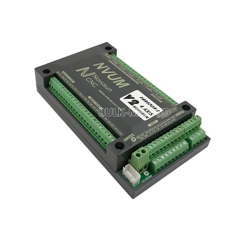 CNC Motion Controller | 4-Axis USB Mach3 Card | 200KHz Precision for Engraving & Routing - Thumbnail 4