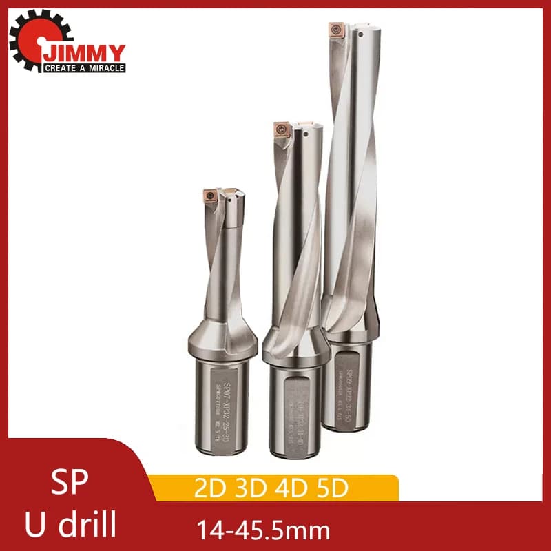 Indexable Drill Bits | SP Series C20-C40 | Quick-Change U-Drill for Metal - Thumbnail 7