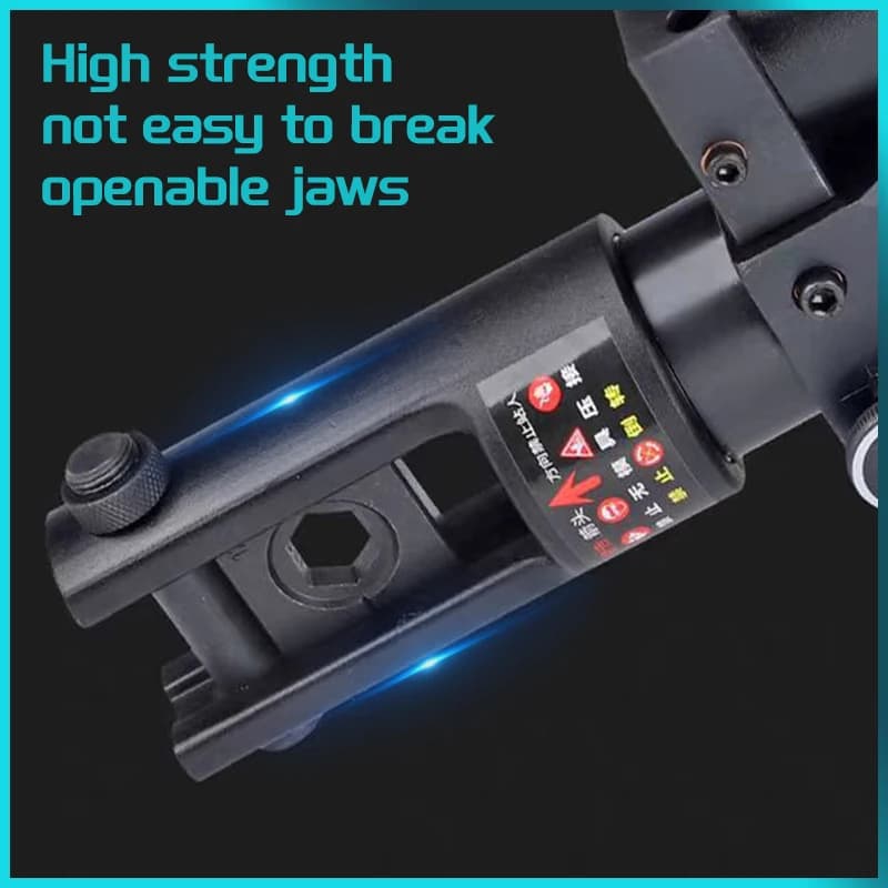 Electric Hydraulic Wire Crimper | 10-240mm Brushless Motor | Rechargeable Terminal Tool - Thumbnail 6