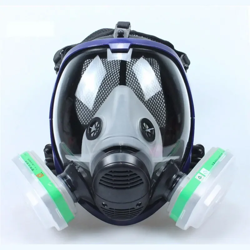 Full Face Respirator | 6800 Series Chemical & Gas Mask | 7-in-1 Filter System for Welding & Laboratory Safety - Thumbnail 3