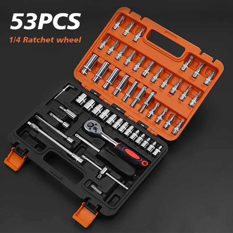 Professional-Grade Motorcycle & Off-Road Tool Kit | Stainless Steel Automotive Maintenance Set - Thumbnail 4