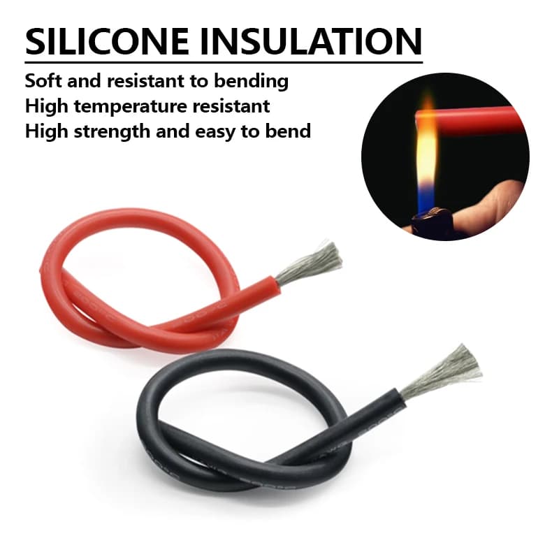 Flexible Silicone Wire | 10-30 AWG Automotive Cable | High-Temp Battery & Inverter Wiring - Thumbnail 3