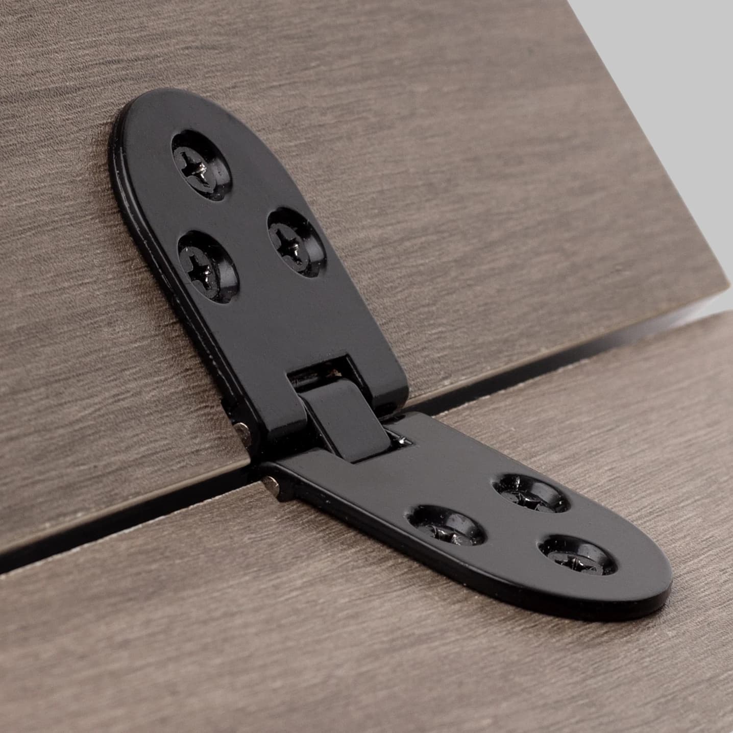 Self-Supporting Folding Hinge 2Pcs | Flush Mount Table & Cabinet Door | Kitchen Furniture Fitting - Thumbnail 4