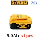 20V 5.0Ah x1pcs
