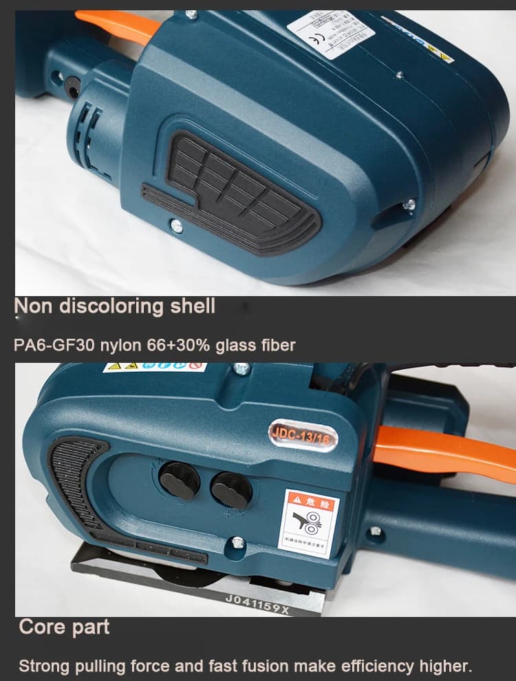 Electric Strapping Tool | Automatic PET/PP Banding | 13mm-16mm Portable Packaging Machine - Thumbnail 3