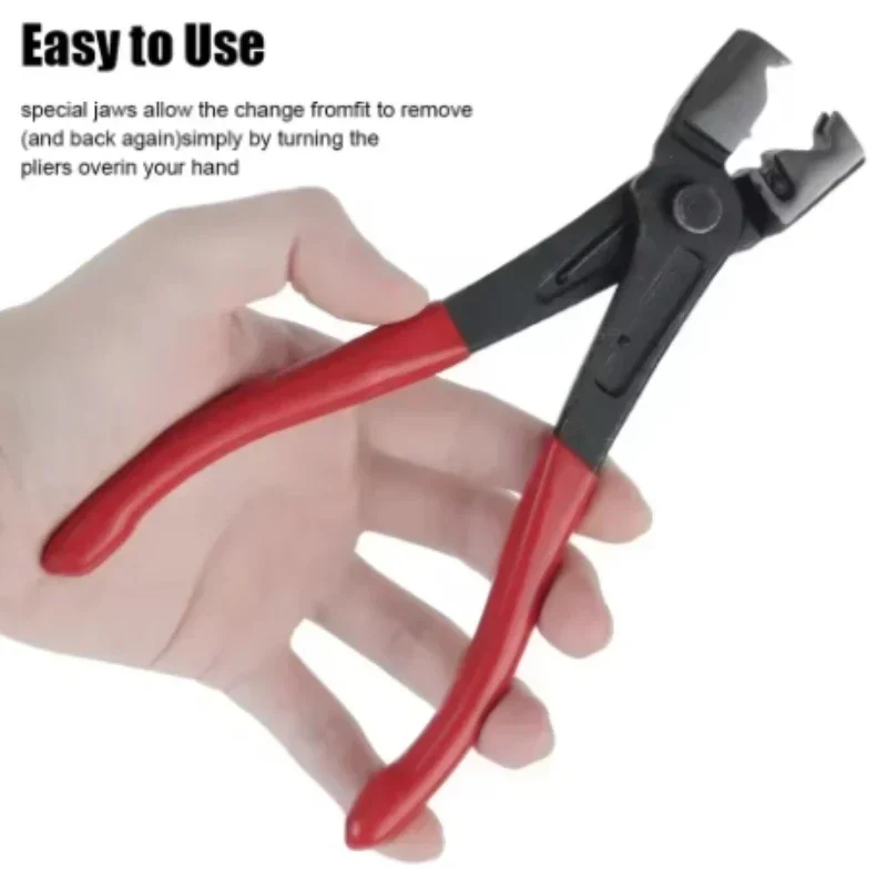 Hose Clamp Pliers | Heavy-Duty Hand Tool for Automotive & Plumbing Repair - Thumbnail 4