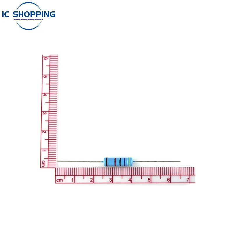 Metal Film Resistor Kit | 20-Piece 1% Tolerance Set | 0.1 Ohm to 1M Ohm Values - Thumbnail 5
