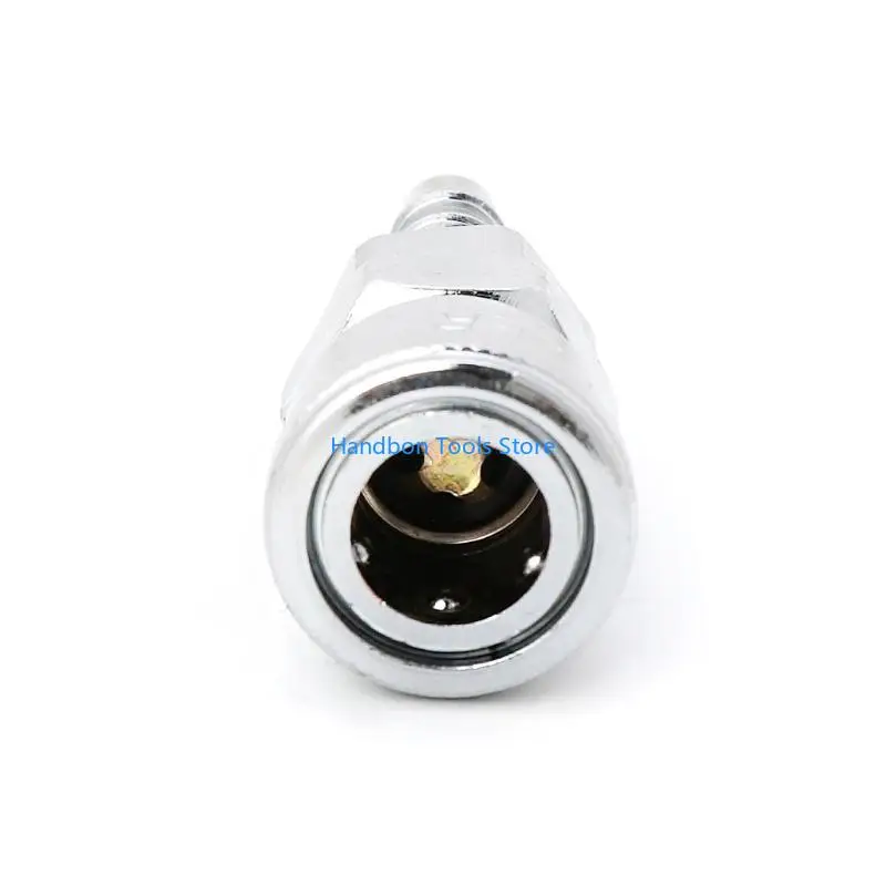 8mm Pneumatic Quick-Connect Coupler Set | 2-Pack for Air Compressor Lines - Thumbnail 5