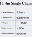 1T 4m Single Chain