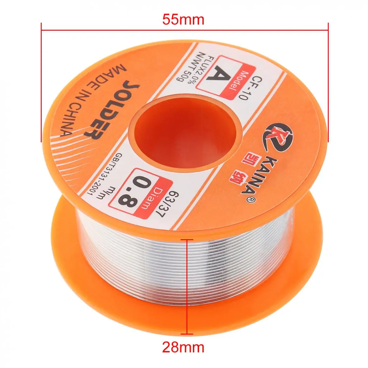 Professional-Grade Rosin Core Solder Wire | 63/37 Alloy | Low Melting Point for Precision Electronics & DIY - Thumbnail 6
