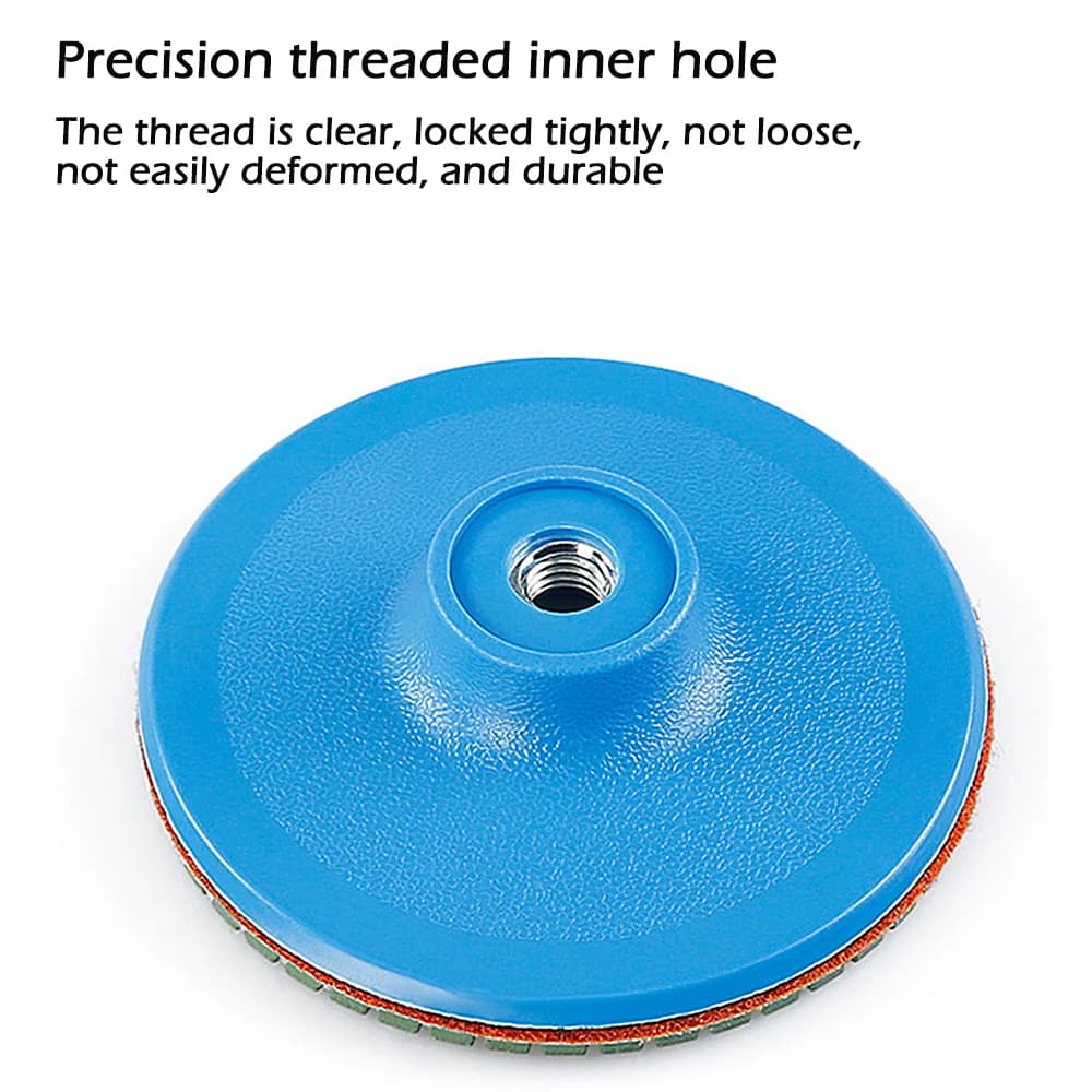 Self-Adhesive Backing Pad | 3 & 4 Discs | M10/M14 Thread for Sander & Angle Grinder - Thumbnail 3