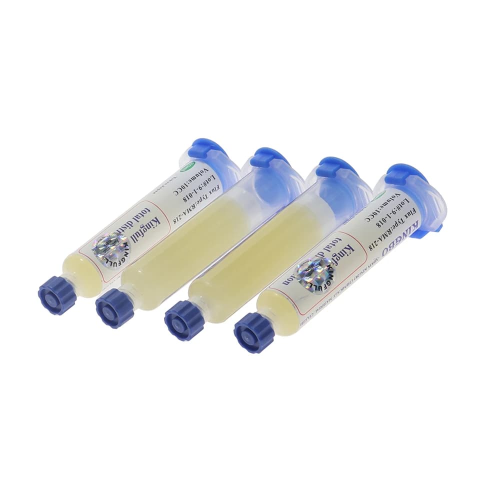 Professional-Grade Solder Flux Paste | 10cc Syringe for BGA, SMD & PCB Repair | Precision Electronics Soldering - Thumbnail 4