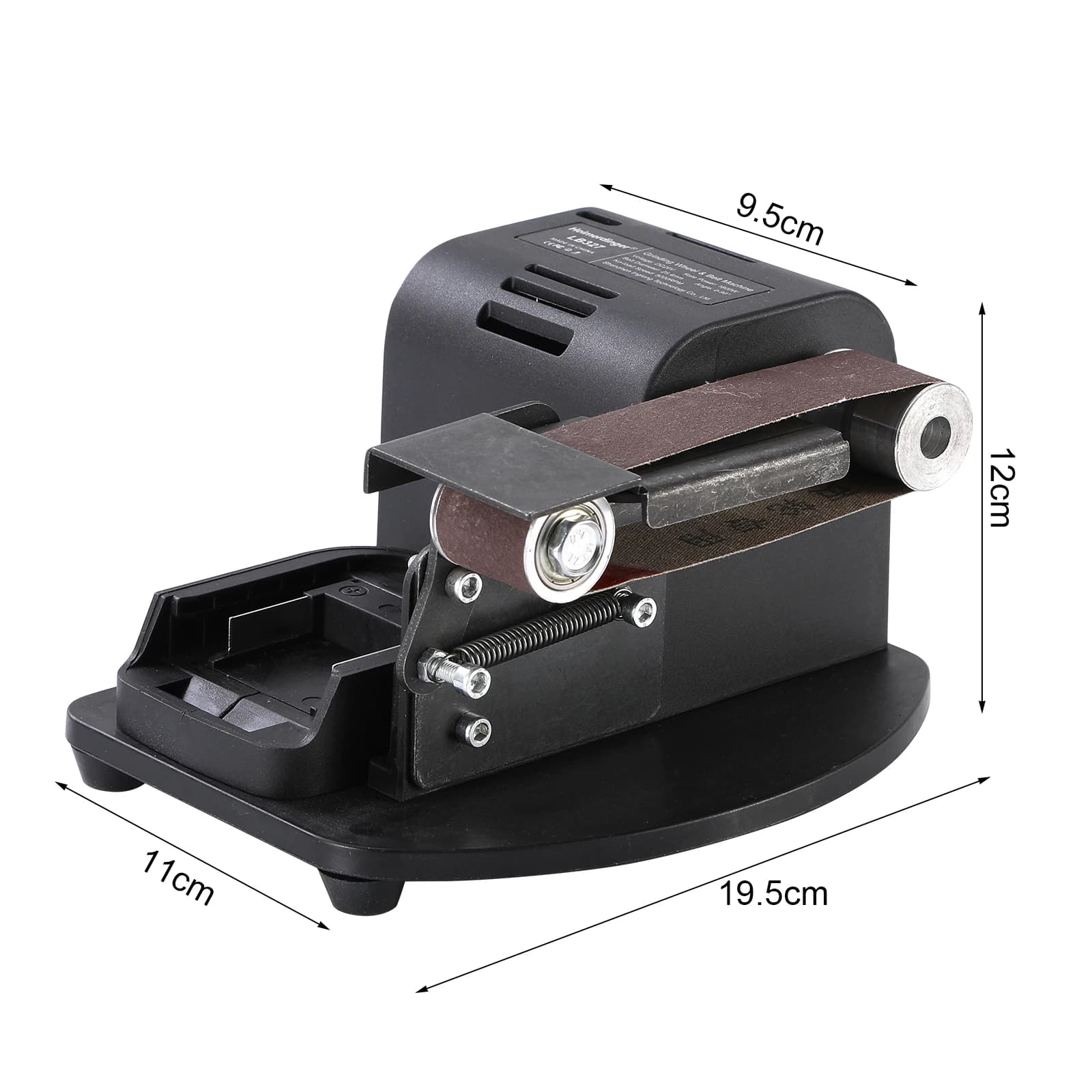 Mini Belt Grinder | Electric Knife Sharpener | DIY Home Polishing Tool - Thumbnail 4