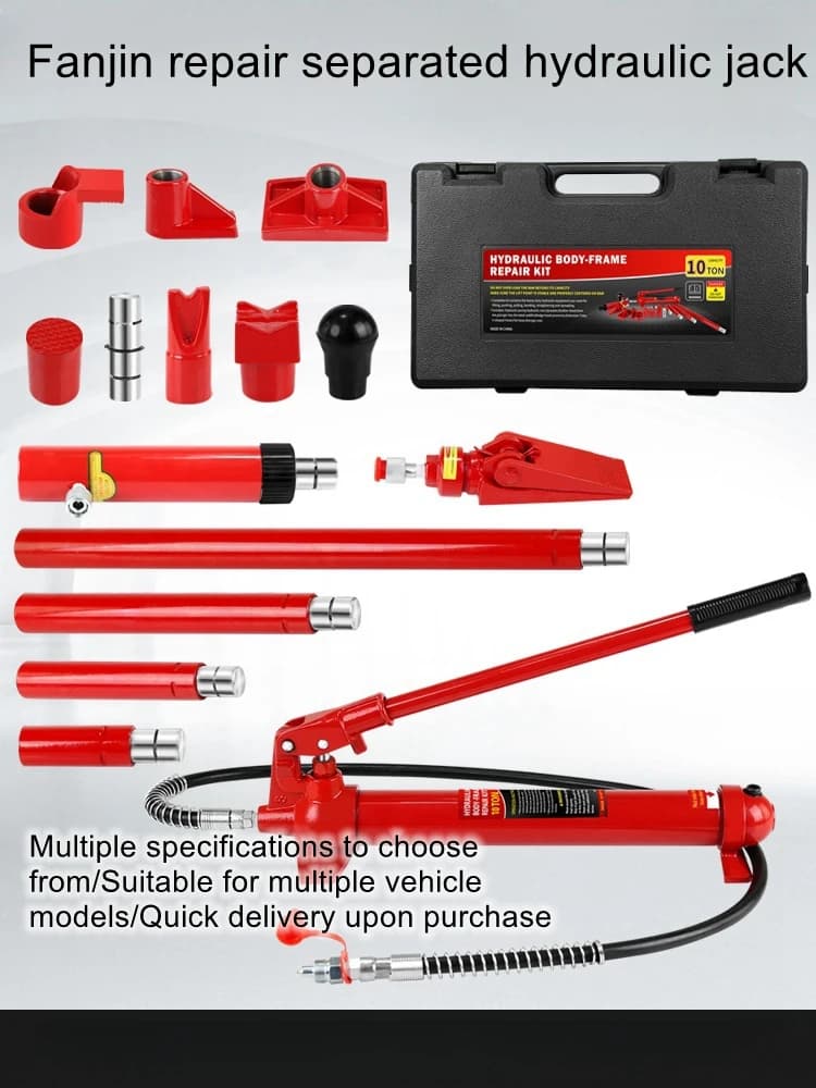 Hydraulic Dent Repair Kit | 4-Ton Body Shaping Tool | Auto Body Restoration System - Thumbnail 4