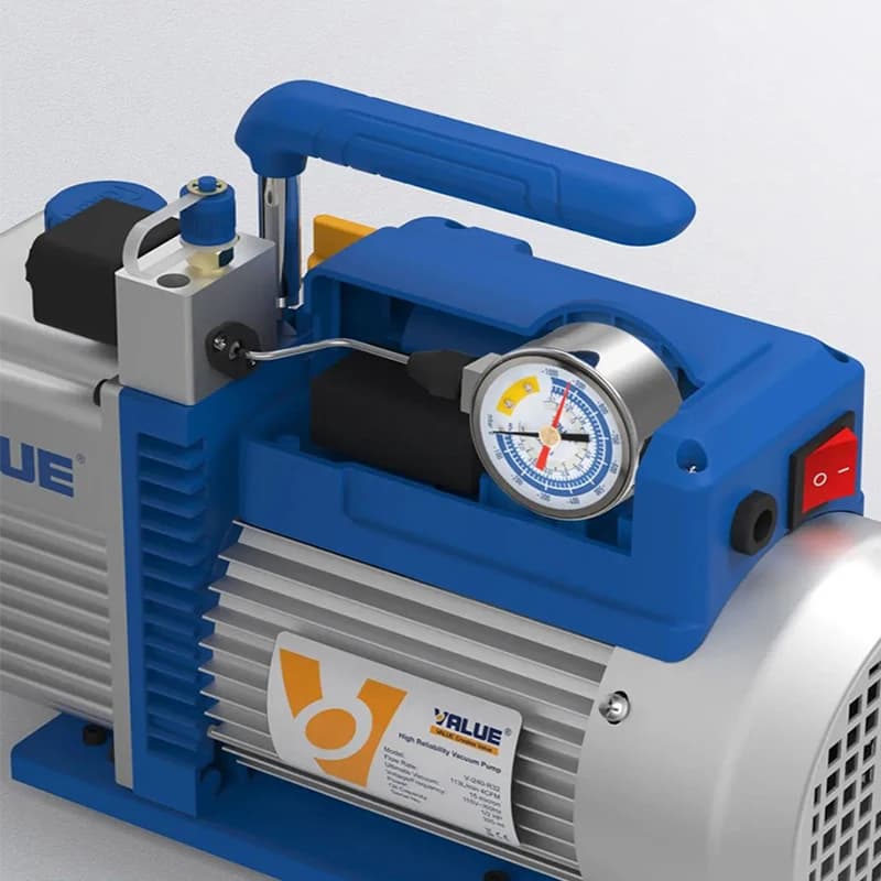 Stage Vacuum Pump | Silent Operation | For Laboratory & Small Refrigerant Systems - Thumbnail 5