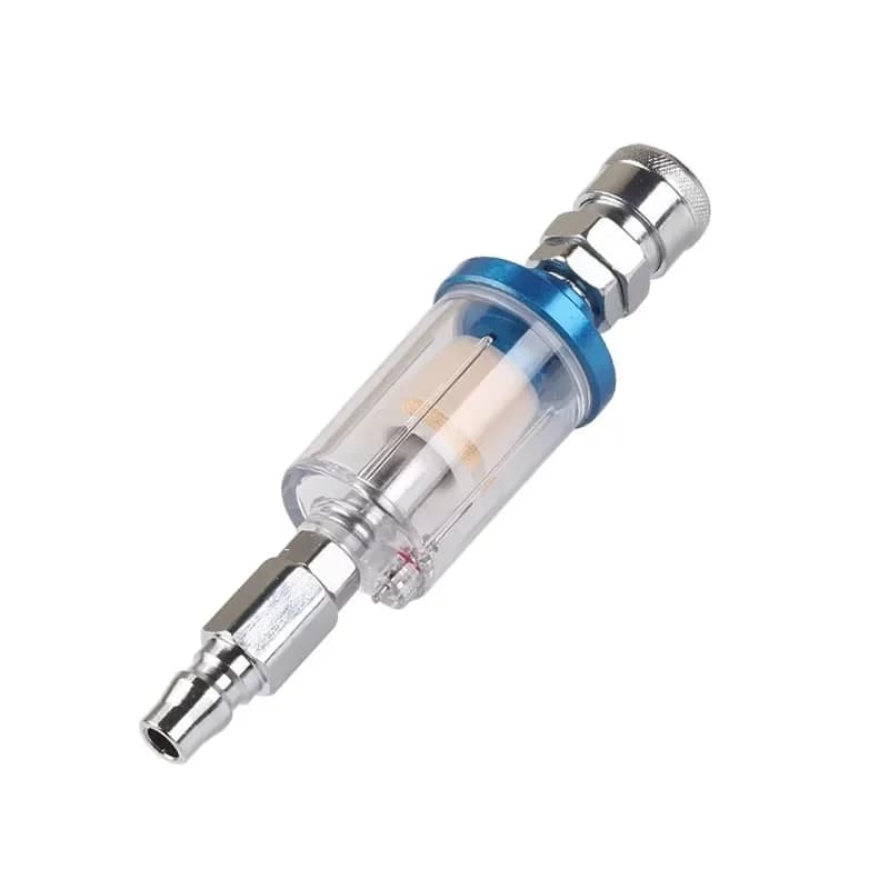 Air Compressor Filter | 1/4 NPT Moisture & Oil Separator | Spray Gun Protection Kit