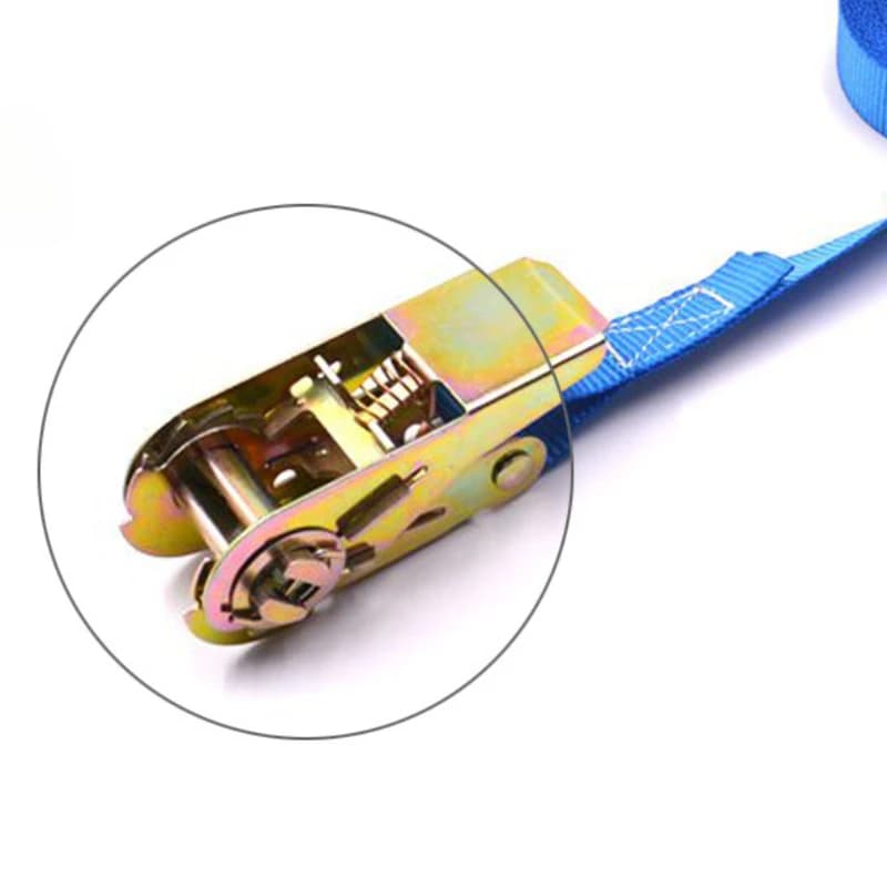 Heavy-Duty Ratchet Tie-Down Straps | 2m & 3m Lengths | Secure Cargo & Luggage Transport - Thumbnail 4