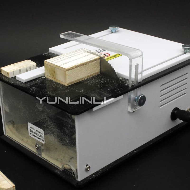 Mini Table Saw | Compact Woodworking Tool for Precision DIY & Hobby Projects | T555-1 - Thumbnail 2