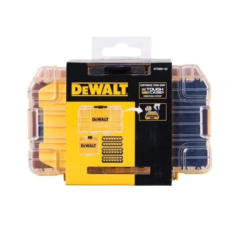 DEWALT TSTAK Tool Storage Box | DT70801 Stackable & Lockable | Small Parts & Drill Bit Organizer - Thumbnail 6