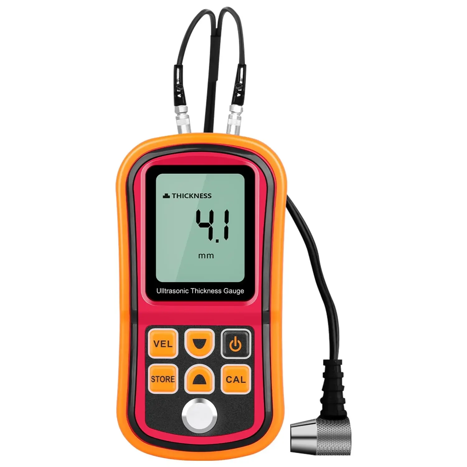 Ultrasonic Thickness Gauge | 0.1mm Precision | 1.2-225mm Steel Range | Digital LCD Meter - Thumbnail 4