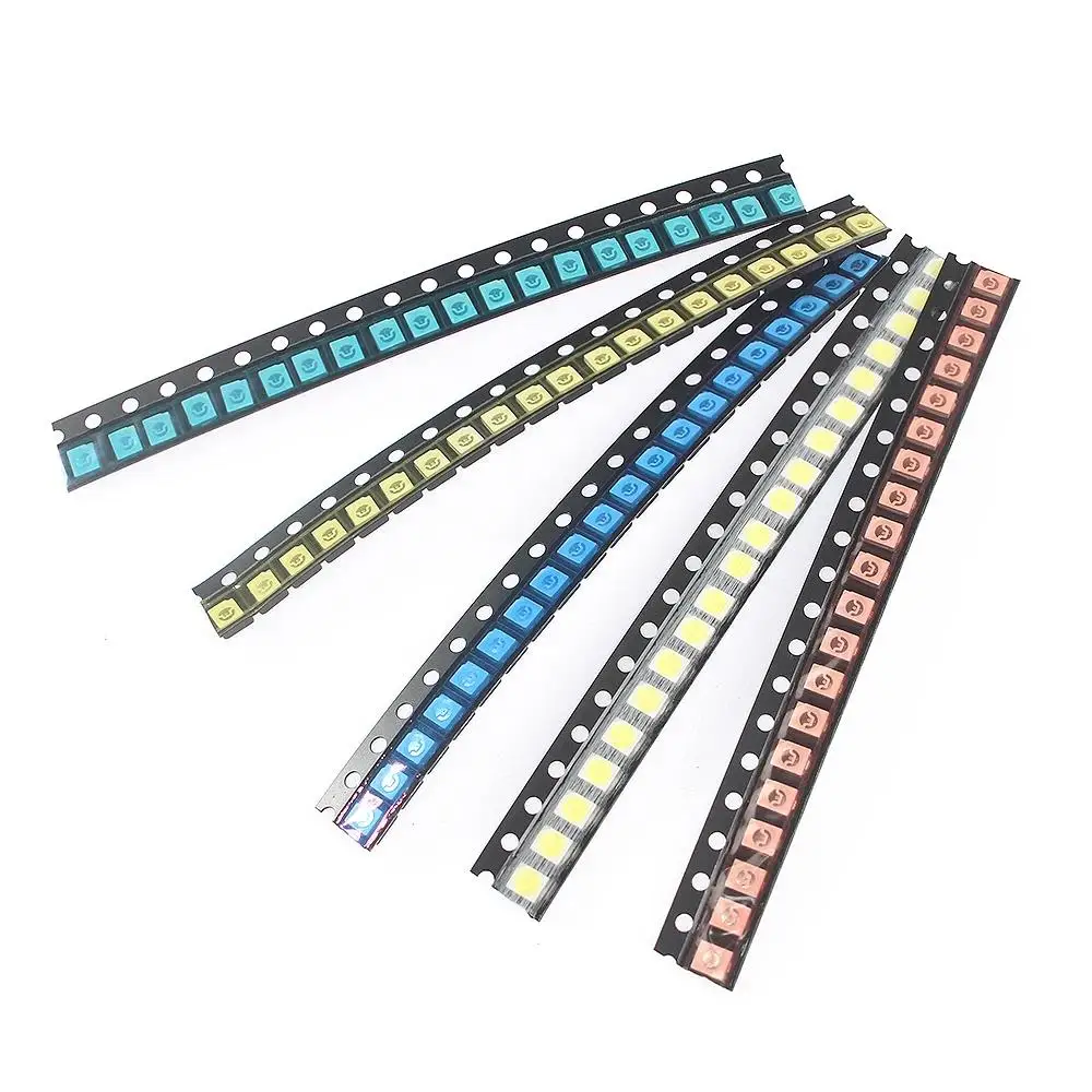 SMD LED Assortment Kit | 0603, 0805, 1206, 1210, 5730, 5050 Sizes | 5 Colors (Red, White, Yellow, Green, Blue) - Thumbnail 4