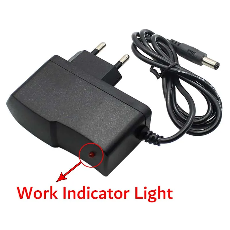 12V 1A Power Adapter | Universal AC/DC Transformer for LED Lighting & CCTV Systems - Thumbnail 5