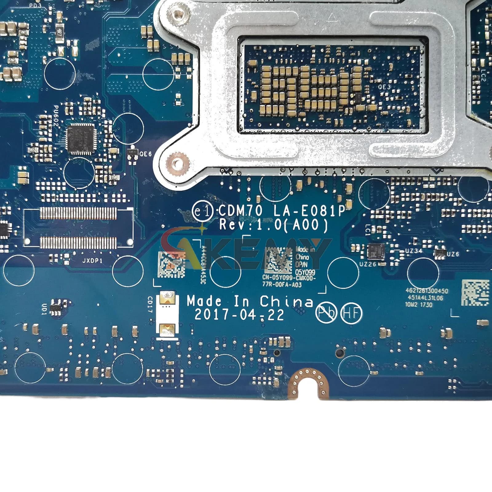 Dell Latitude 5480 Laptop Motherboard | With i3-7100U CPU | 100% Fully Tested Mainboard - Thumbnail 5