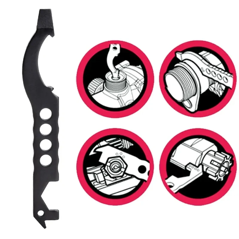Multi-Tool Screwdriver Set | Compact Keychain Design for Bicycle & Firearm Maintenance - Thumbnail 2