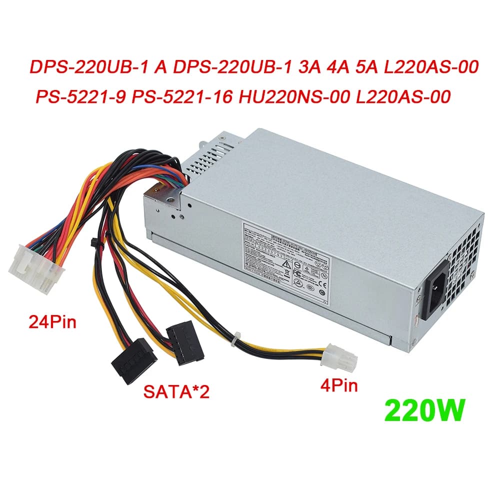 Dell Precision 220W AC Power Adapter | Genuine Replacement | DPS-220UB-1 A Compatible - Thumbnail 2