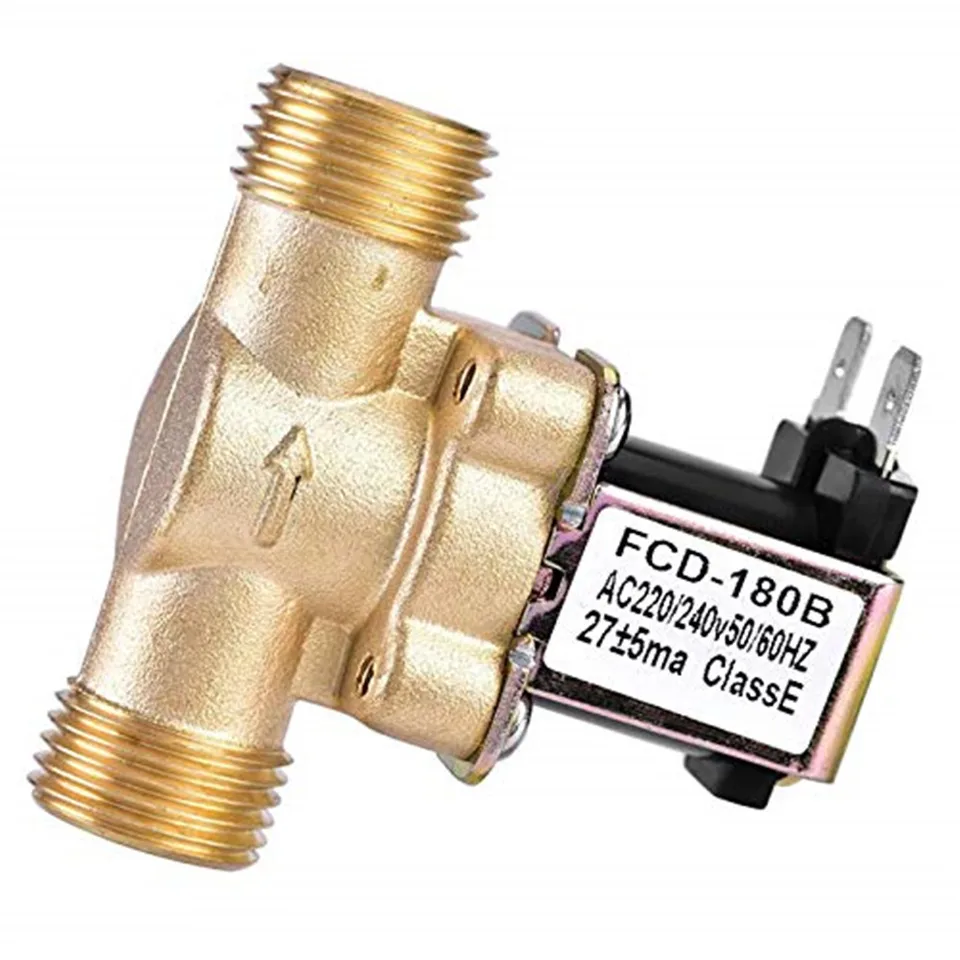 Solenoid Valve | Normally Closed Brass Body | 12V 24V 220V Water Air - Thumbnail 3