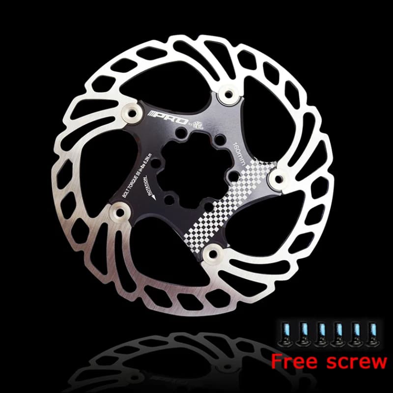 Floating Brake Rotors | 2-Pack | 140mm-203mm | Heat-Dissipating Design for Hydraulic Disc Brakes - Thumbnail 2