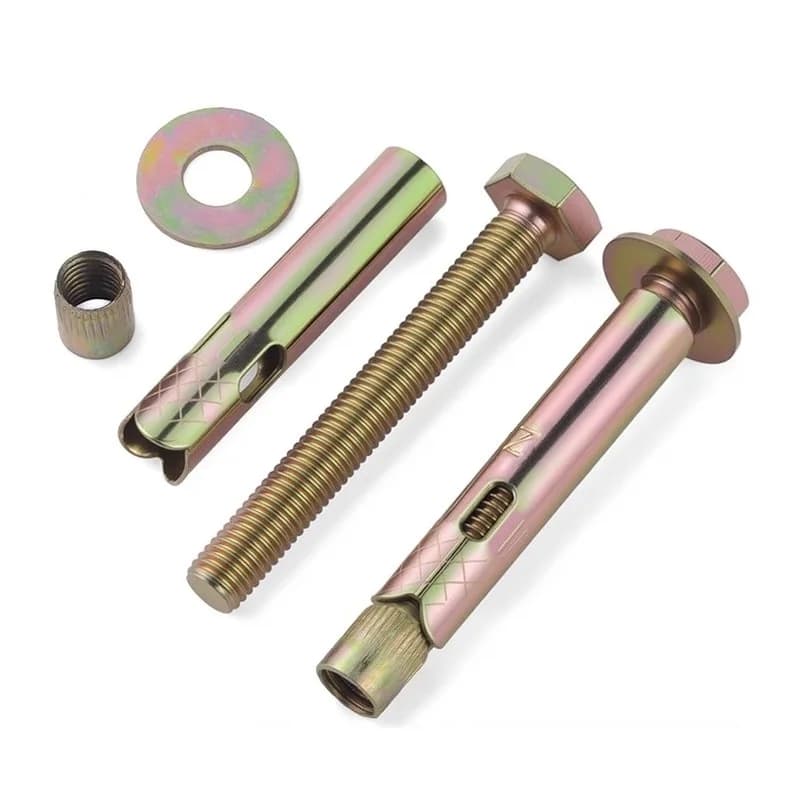 Heavy-Duty Floor Expansion Bolts | Zinc Plated Carbon Steel | M6 M8 M10 M12 M16 Hexagon Screws - Thumbnail 6