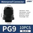 PG9-Black-10Pcs