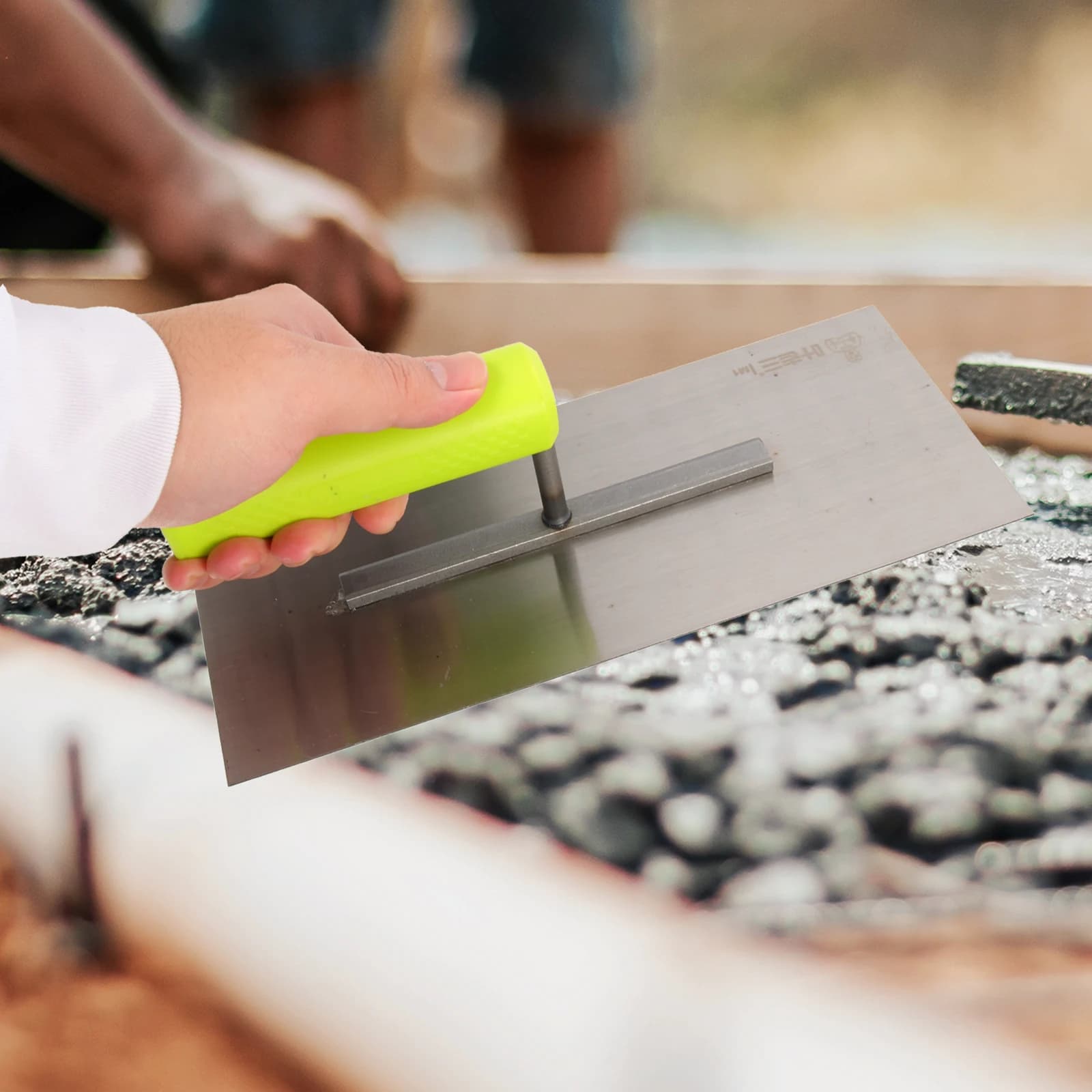 Stainless Steel Finishing Trowel | Rust-Resistant Concrete & Plastering Tool - Thumbnail 5