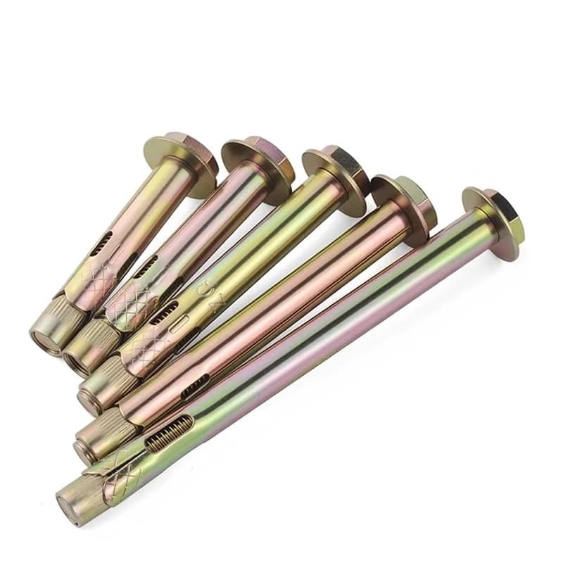 Heavy-Duty Floor Expansion Bolts | Zinc Plated Carbon Steel | M6 M8 M10 M12 M16 Hexagon Screws - Thumbnail 5