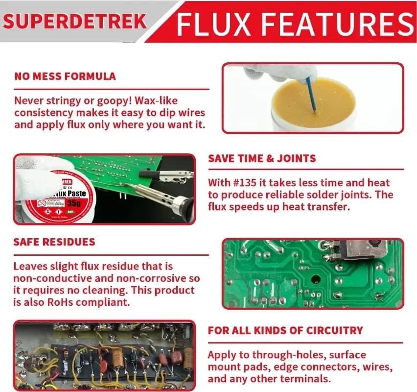 Lead-Free Solder Paste | Precision Flux for PCB & Electronics Repair - Thumbnail 3