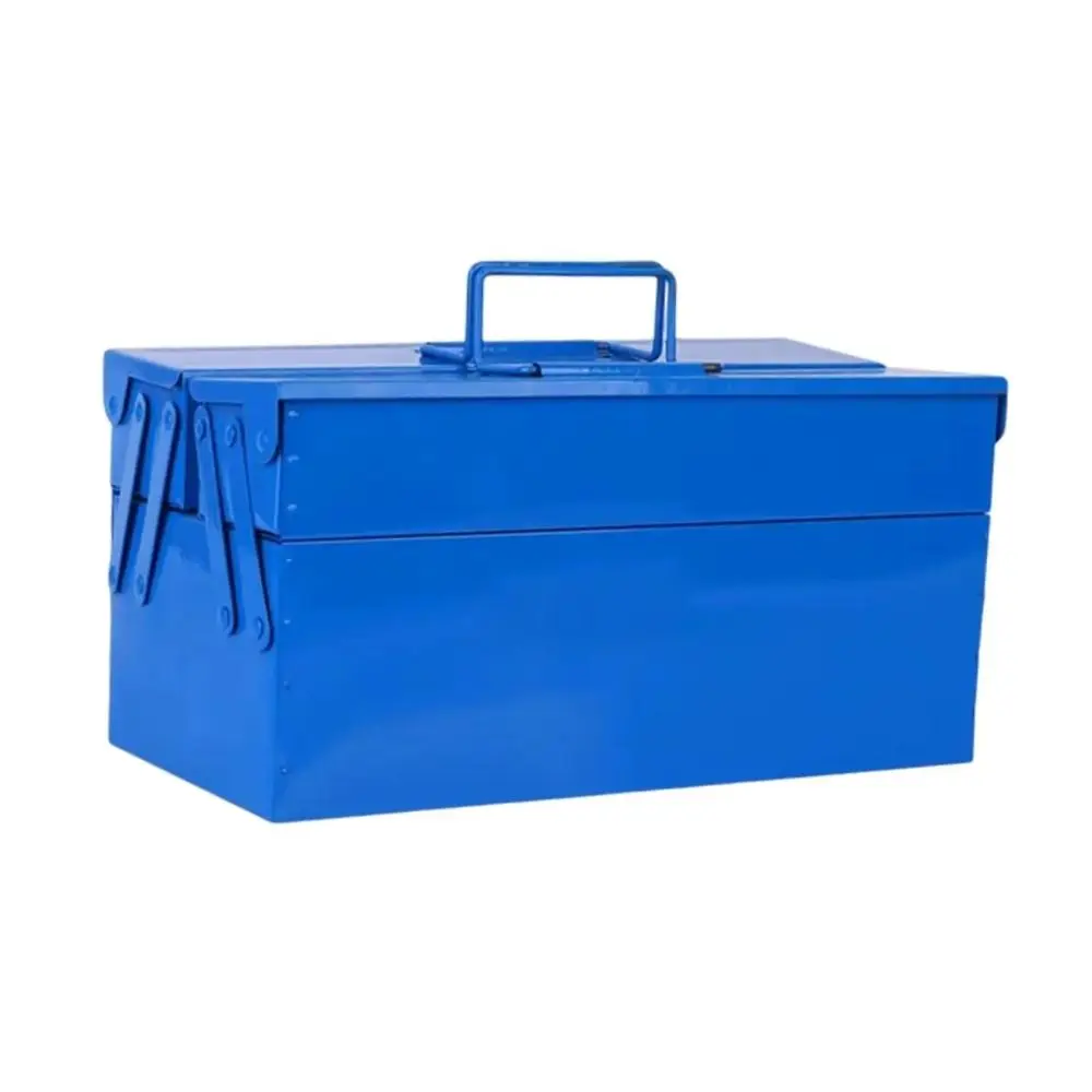 Duty Metal Toolbox | Large Capacity & Portable | Automotive Repair & Workshop Storage - Thumbnail 3
