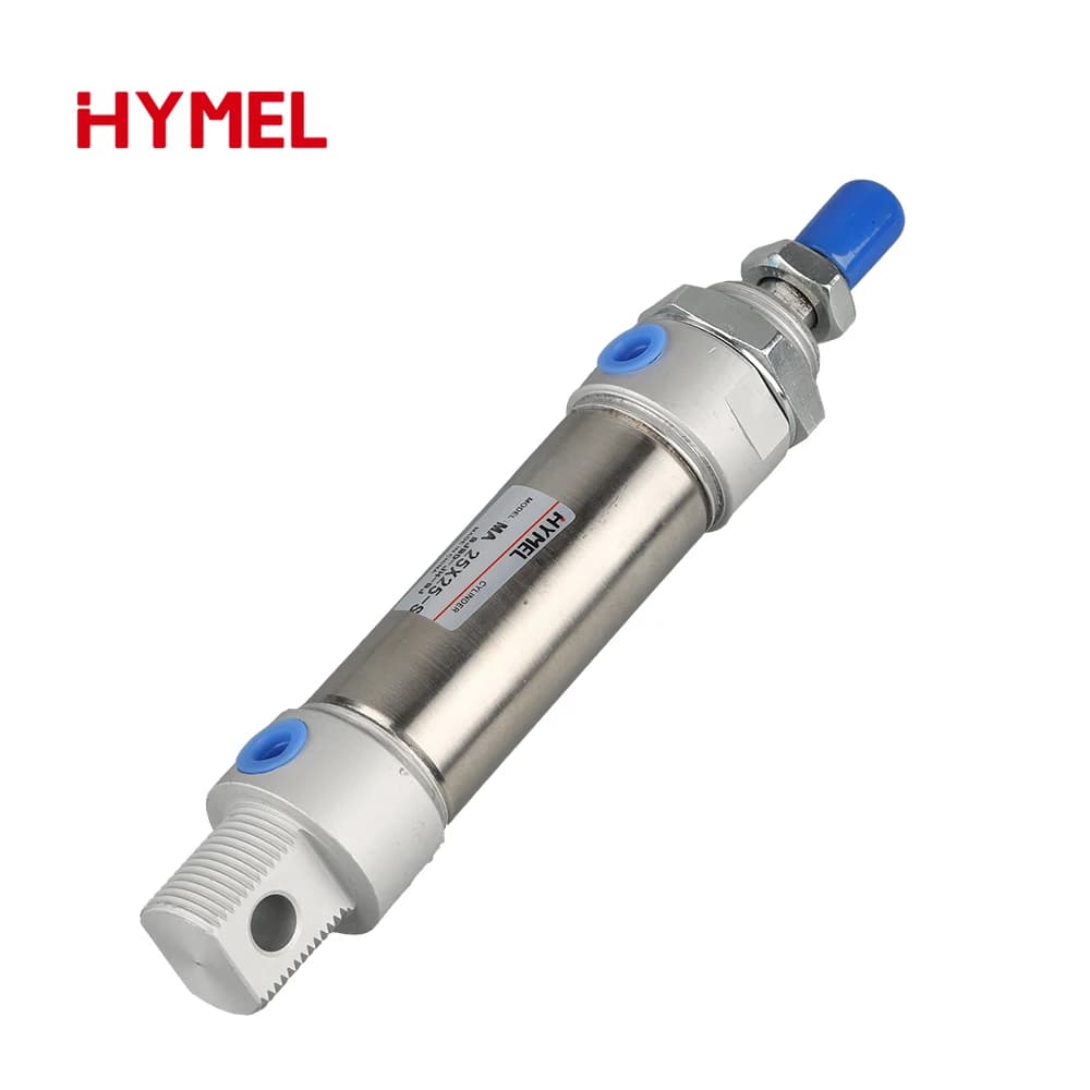 MA Series Pneumatic Cylinder | Double-Action with Magnet | 16-40mm Bore, 25-175mm Stroke - Thumbnail 3