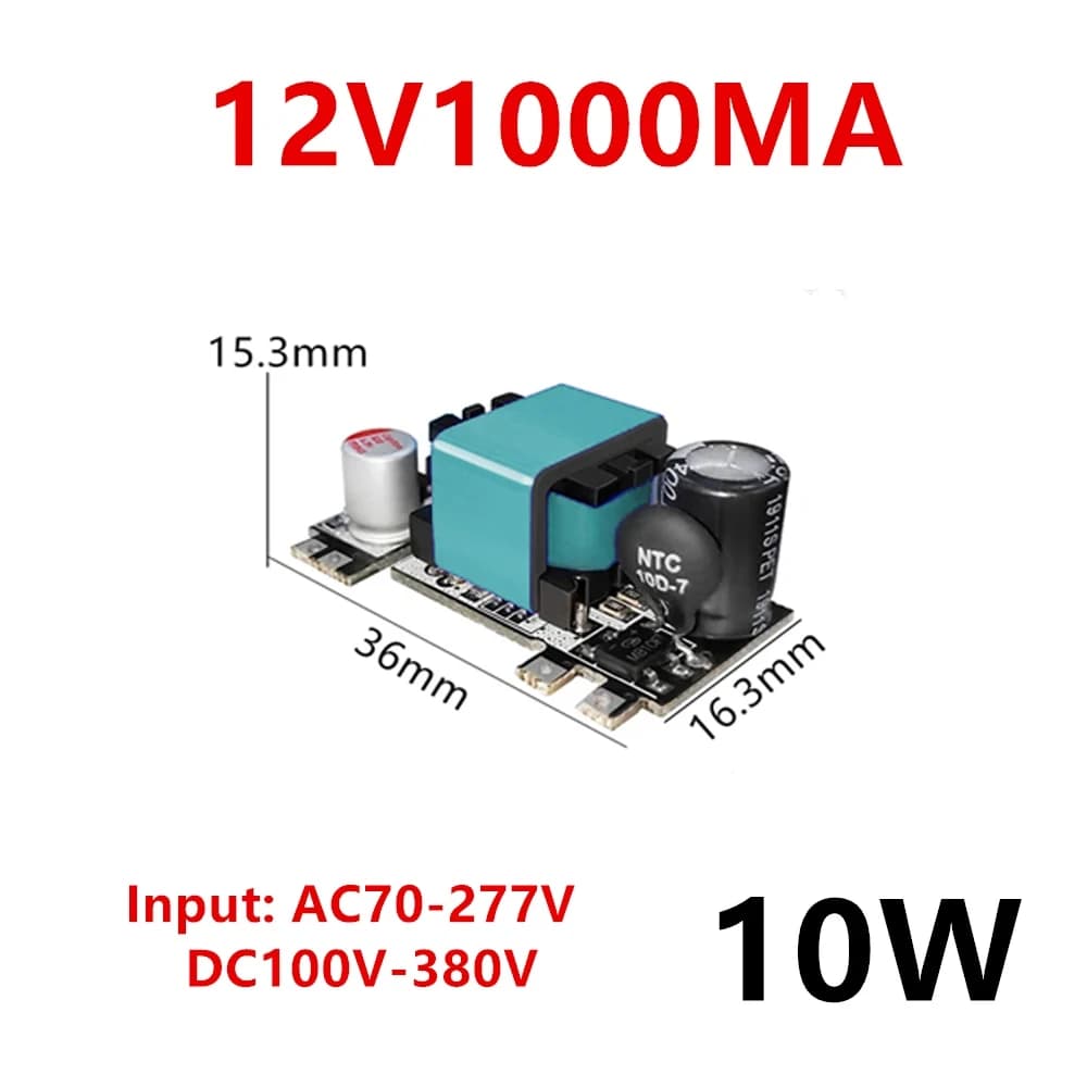 AC-DC Power Supply Module | 10W Step-Down Converter | 5V/12V/24V Output - Thumbnail 4