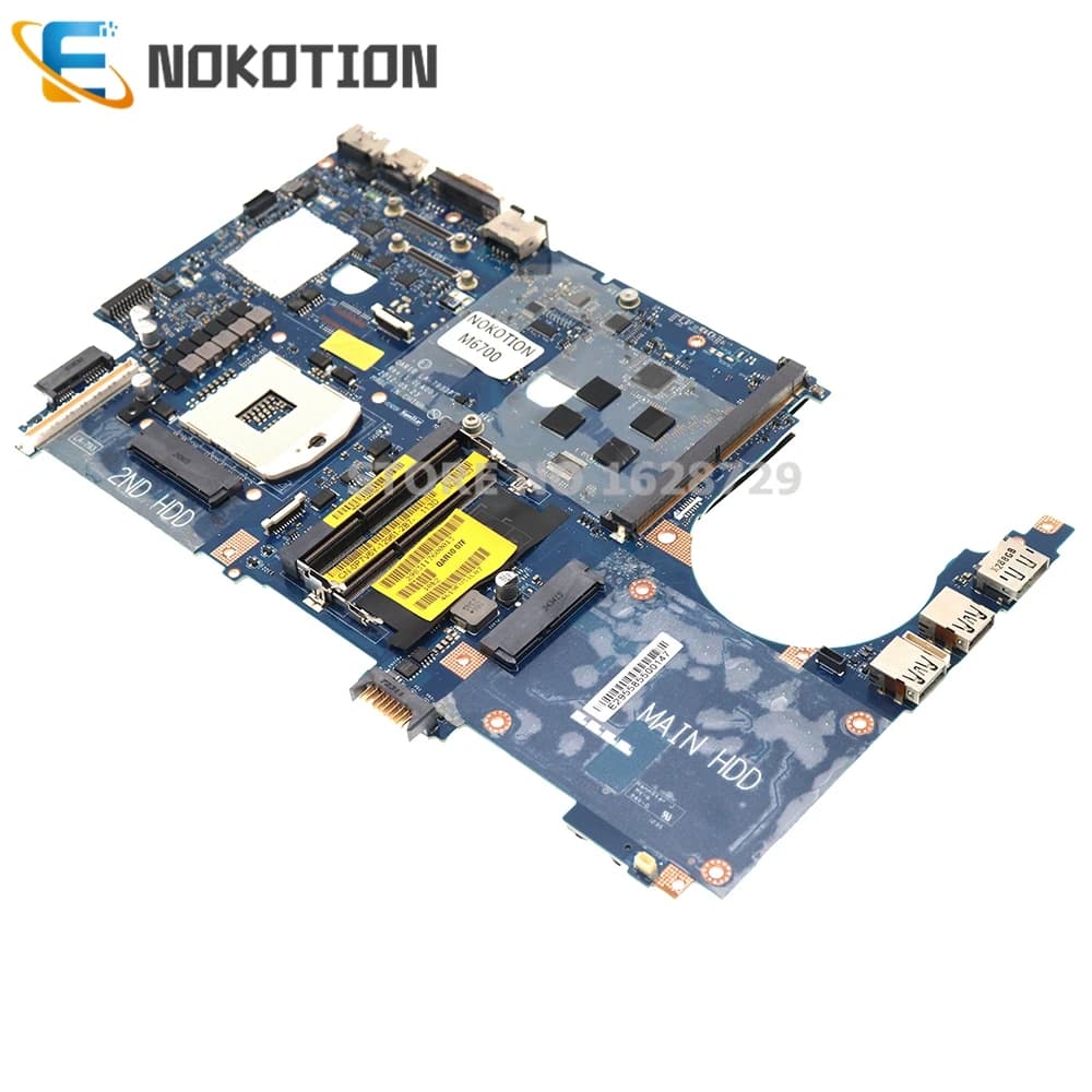 Dell Precision M6700 Laptop Motherboard | QM77 Chipset DDR3 | Tested QAR10 LA-7933P Mainboard - Thumbnail 2