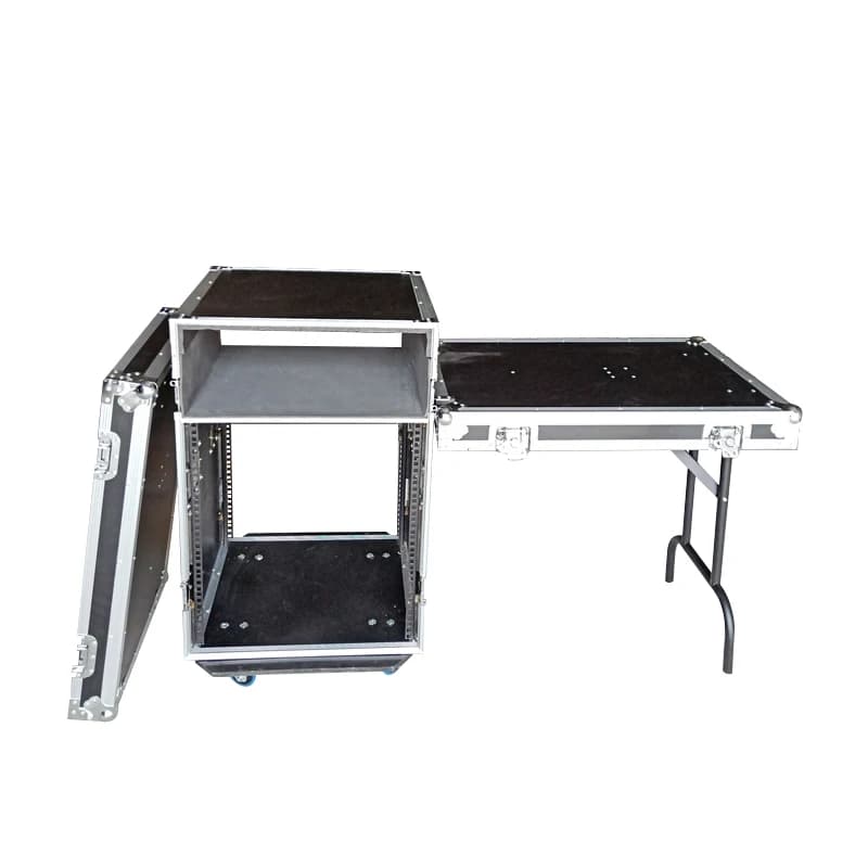12U/16U Rack Mount Cabinet | Heavy-Duty Audio & AV Equipment Enclosure | Ventilated Rack Case - Thumbnail 5