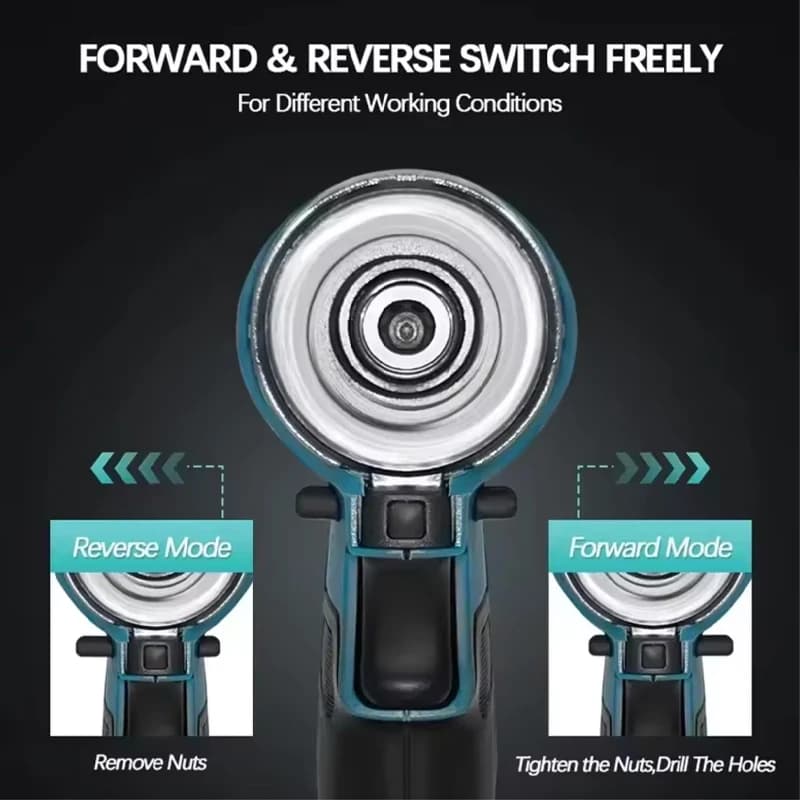 Makita DTD173 18V Brushless Impact Driver | 180 N.m Torque | LED Work Light | Professional Cordless Screwdriver - Thumbnail 3