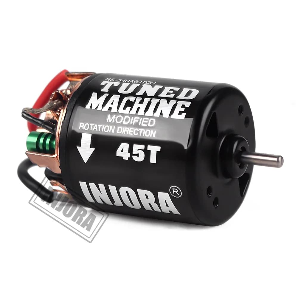 540 Brushed Motor | Waterproof 13T-80T | For Axial SCX10 & Redcat Gen8 RC Crawlers - Thumbnail 2