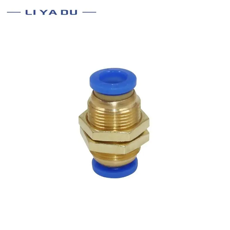 Push-to-Connect Pneumatic Fittings | 4-10mm OD Tube | Quick-Connect Air & Water Hose Couplings - Thumbnail 6