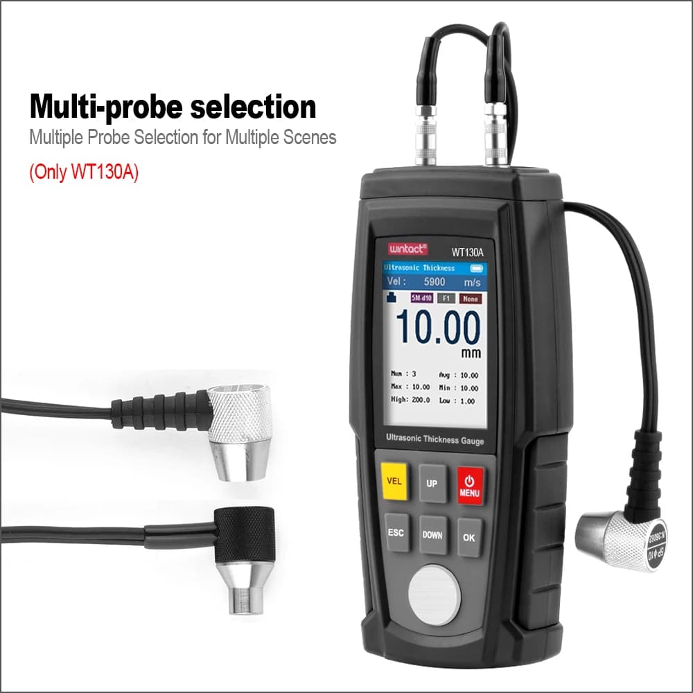 Handheld Ultrasonic Paint Thickness Gauge for Automotive & Metal - Thumbnail 2